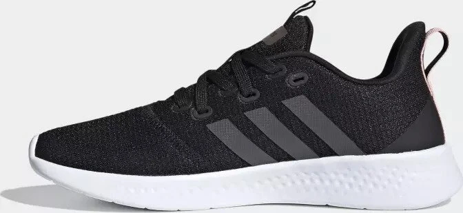 adidas Puremotion core black/grey six/light flash orange (Damen)