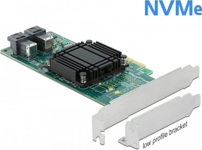 DeLOCK PCIe -> U.2 miniSAS HD