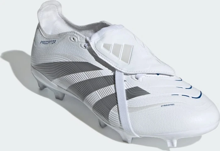 adidas Predator League Fold-Over Tongue MG cloud white/silver metallic/bright royal