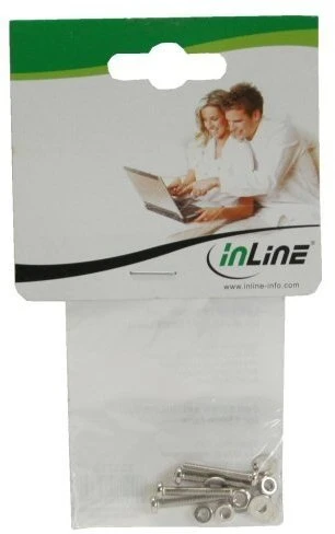 InLine Lüfterschrauben Set für 15mm Lüfter