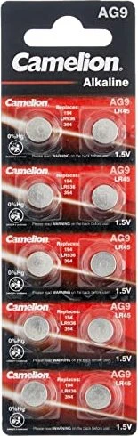 Camelion Alkaline AG9 (LR45/LR936), 10er-Pack