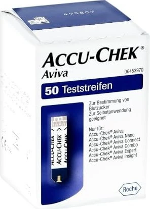 Roche Accu-Chek Aviva Teststreifen, 50 Stück