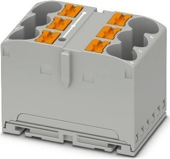 Phoenix Contact Verteilerblock PTFIX 6X10/S GY, 10 Stück