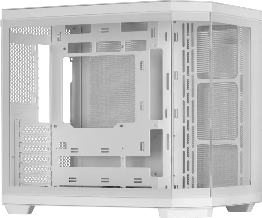 Mars Gaming MC-3TCORE White, Glasfenster