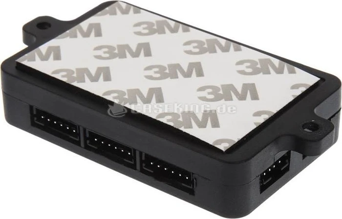 Lian Li BR RGB, silber, LED-Steuerung, Fernbedienung, Lüftersteuerung, 120mm, 3er-Pack