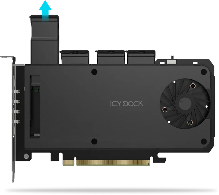 Icy Dock ExpressSlot Slide MB204MP-1B
