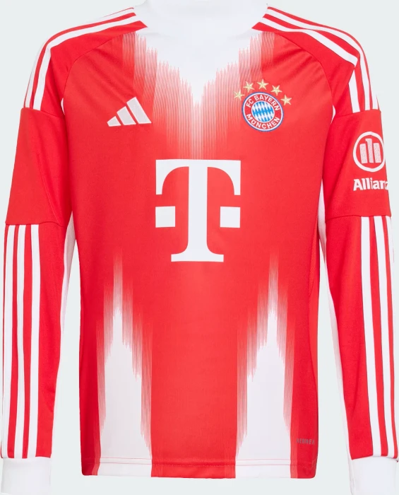 adidas FC Bayern München 2025/2026 Heimtrikot langarm (Junior)