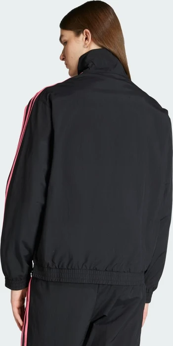 adidas Adicolor Woven Firebird Originals Trainingsjacke black/lucid pink (Herren)