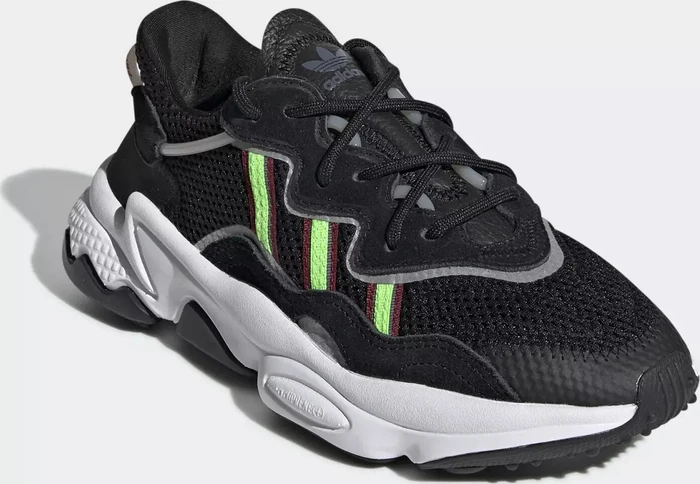 adidas Ozweego core black/solar green/onix (Junior)