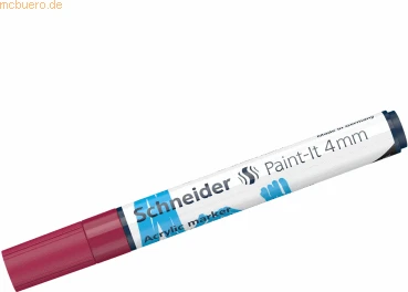 Schneider Paint-It 320 4mm Acrylmarker burgundrot