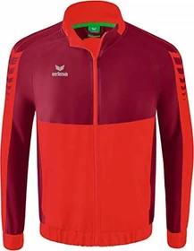 Erima Six Wings Trainingsjacke rot/bordeaux (Herren)