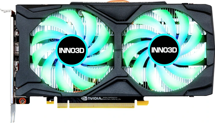 INNO3D GeForce GTX 1660 Ti Twin X2 OC RGB, 6GB GDDR6, HDMI, 3x DP