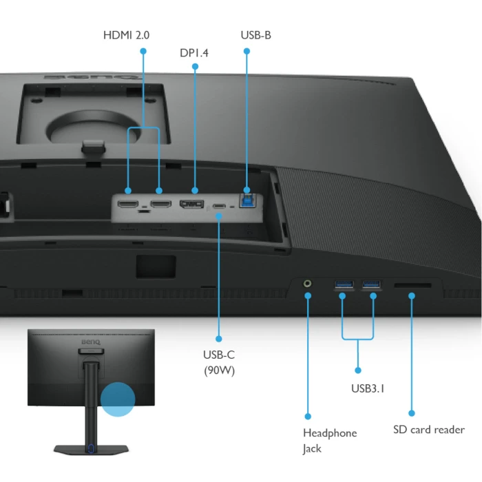 BenQ PhotoVue SW272U, 27"