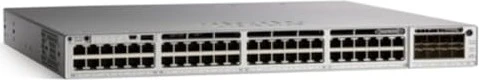 Cisco Catalyst 9300 Advantage Rackmount Gigabit Managed Switch, 48x RJ-45, 1x Erweiterungsslot, 822W UPoE