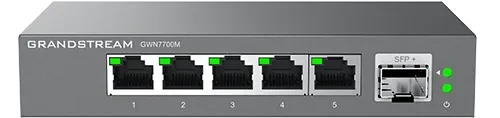 Grandstream GWN7700M Series Desktop 2.5G Switch, 5x RJ-45, 1x SFP+