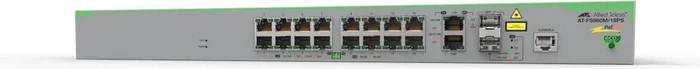 Allied Telesis CentreCOM FS980M Rackmount Managed Switch, 16x RJ-45, 2x RJ-45/SFP, 250W PoE+