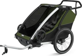 Thule Chariot Cab 2 2021 Fahrradanhänger cypress green