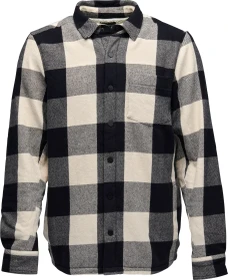 Black Diamond Project Lined Flannel Hemd langarm black/off white (Herren)