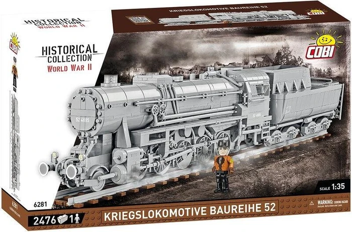 Cobi Historical Collection WW2 Kriegslokomotive Baureihe 52