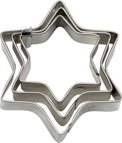 Städter Terrassen-Ausstecher Stern Set, 3-tlg.