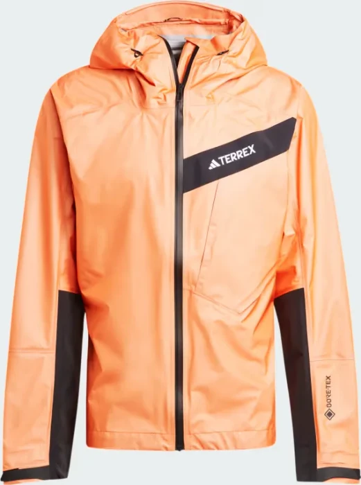 adidas Terrex Techrock Light Gore-Tex Active Funktionsjacke semi impact orange (Herren)