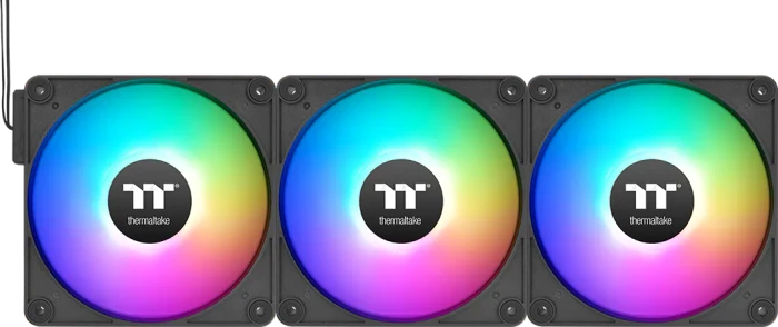 Thermaltake CT140 EX ARGB Sync Reverse Black, schwarz, 140mm, 3er-Pack