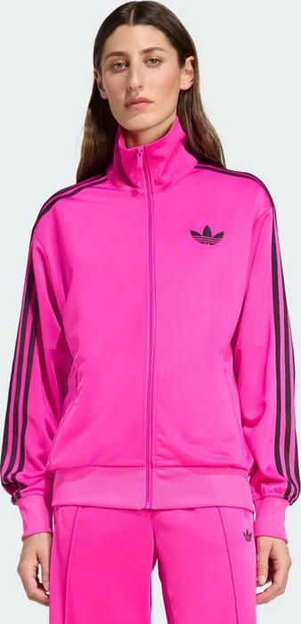 adidas Adicolor Classics Loose Firebird Originals Trainingsjacke semi lucid fuchsia/black (Damen)