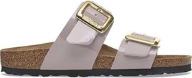 Birkenstock Sydney Cushion Buckle Birko-Flor Lack patent faded purple (Damen)