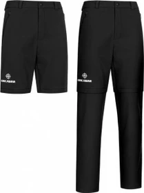 Kirkjubøur 2-in-1 Trekking Zip-Off Hose lang schwarz (Herren)