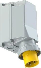 PCE CEE-Wandgerätestecker 125A 4p 4h IP67 POWER TWIST