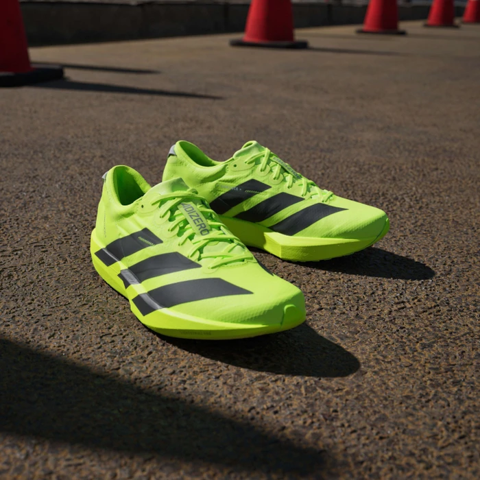 adidas Adizero Adios 9 lucid lemon/core black/halo silver (Damen)