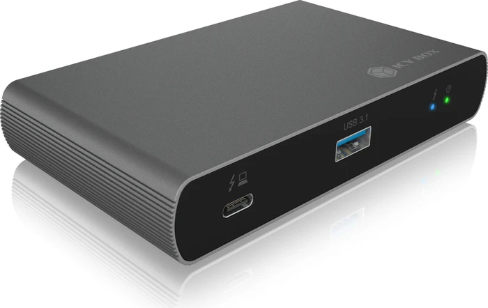 RaidSonic Icy Box IB-HUB801-TB4 Thunderbolt Hub, Thunderbolt 4 [Buchse]