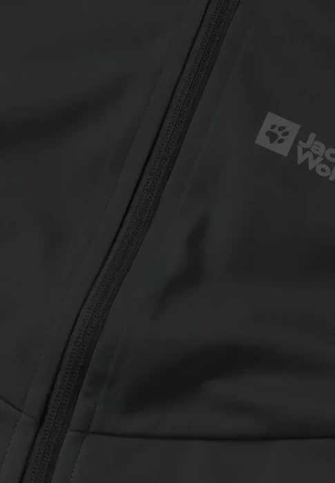 Jack Wolfskin Go Hike Softshell Funktionsjacke schwarz (Damen)
