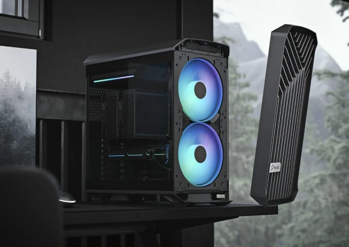 Fractal Design Torrent Compact White RGB TG Light Tint, Glasfenster