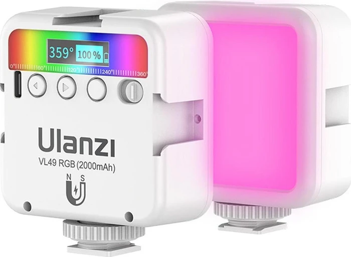 Ulanzi VL49 Mini-RGB-Leuchte weiß