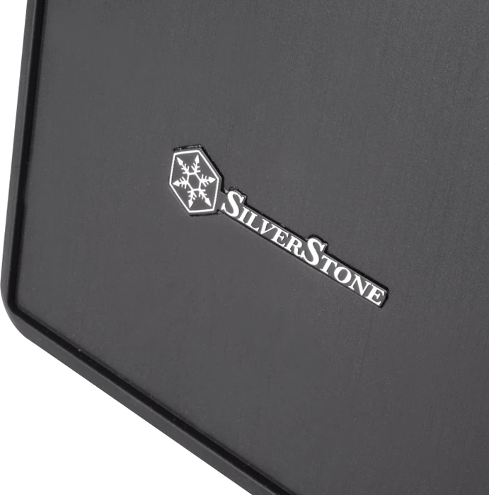 SilverStone Precision PS09 schwarz, schallgedämmt