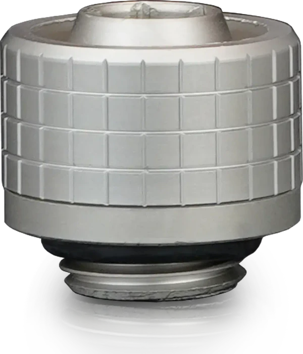 Thermal Grizzly DeltaMate Fitting ST16, G1/4" auf 16/10mm, Schlauchanschluss, matt nickel