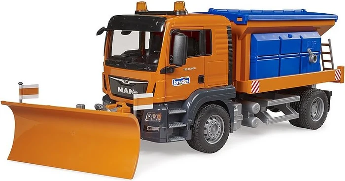 Bruder MAN TGS Winterdienst mit Räumschild