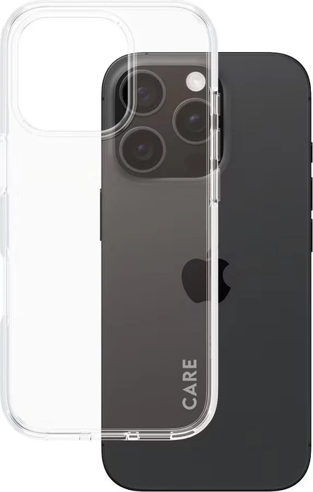 PanzerGlass Care Flagship Case Urban Combat für Apple iPhone 16 Pro transparent