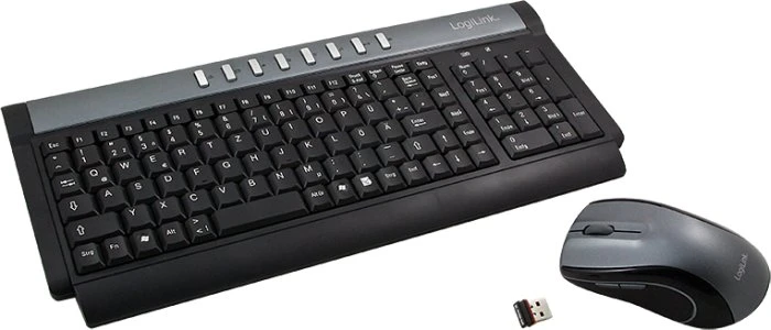 LogiLink Wireless Desktop, USB, DE