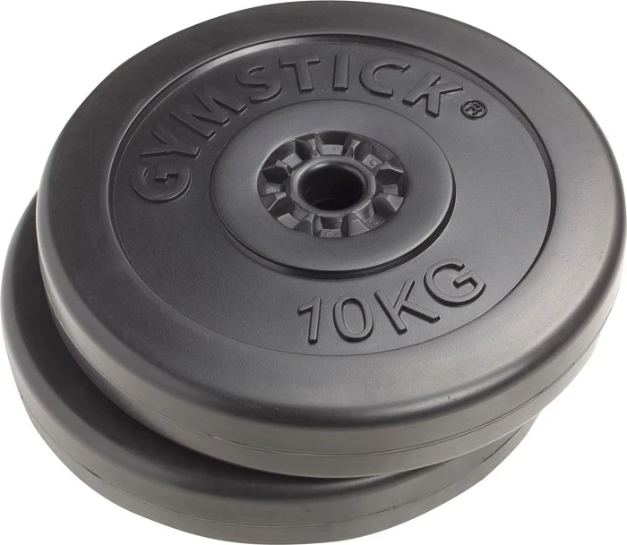 Gymstick Vinyl Hantelscheibe 2x 10kg
