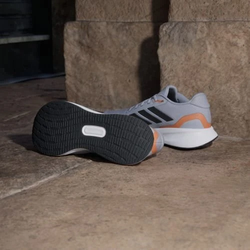 adidas Runfalcon 5 halo silver/core black/dusky orange (Herren)