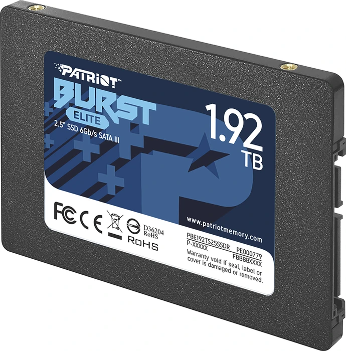 Patriot Burst Elite 1.92TB, 2.5" / SATA 6Gb/s