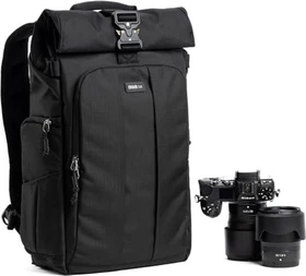 Think Tank FocusPoint 22L RollTop Rucksack Asphalt Black