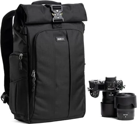 Think Tank FocusPoint 22L RollTop Rucksack Asphalt Black