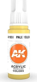 AK-Interactive 3rd Gen Acrylic Colors Acrylic Modelling Colors pale yellow, 17ml