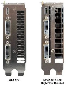 EVGA GeForce GTX 470 Superclocked+, 1.25GB GDDR5, 2x DVI, Mini HDMI