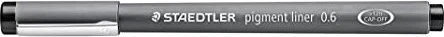 Staedtler Pigmentliner 308 0.6mm schwarz, 10er-Pack