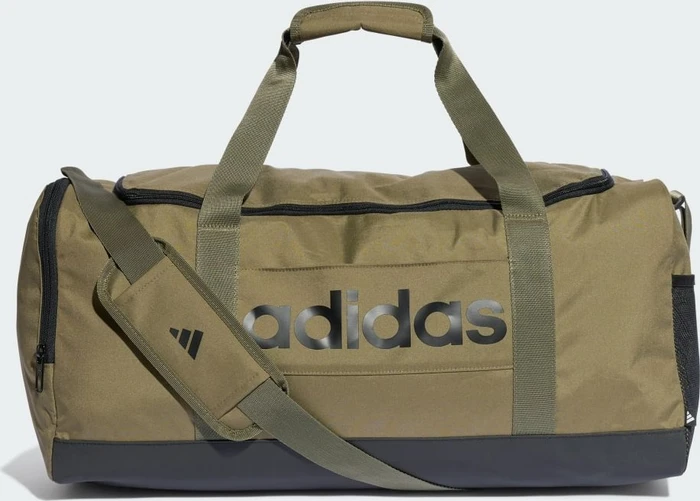 adidas Linear Duffelbag M Sporttasche olive strata/black