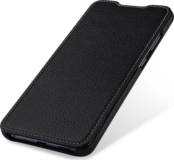 Stilgut Book Type Leather Case für Samsung Galaxy S20 Ultra schwarz
